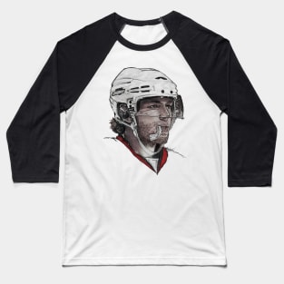 Patrick Kane Chicago Face Sketch Baseball T-Shirt